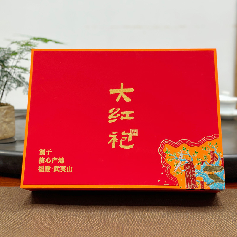 Wuyishan Oolong tea, flower and fruit aroma, cinnamon tea, aroma, Zhengyan Dahongpao alpine tea, gift box, 500g