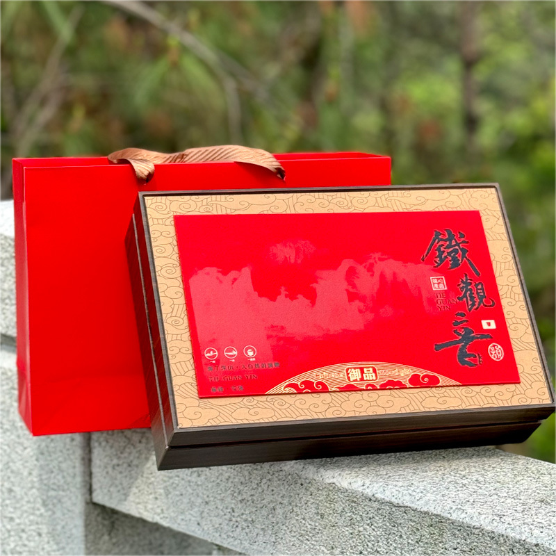 Anxi Tieguanyin delicious tea, oolong tea, strong aroma alpine new tea, gift box, 500g, good gift for delivery
