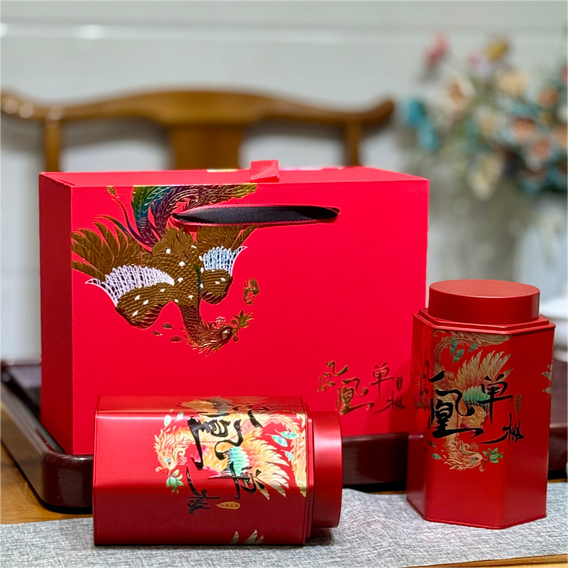Chaozhou Phoenix Shan Cong, duck feces aroma, gift box, tea, new tea, charcoal-baked, Luzhou-flavor Shan Cong Oolong tea wholesale
