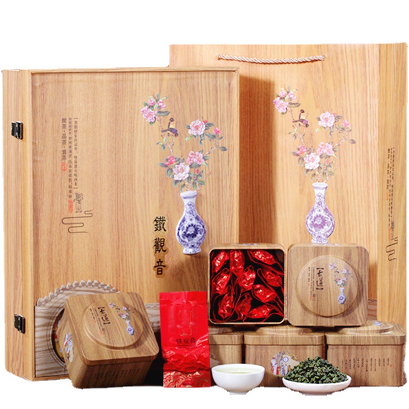 New tea, Oolong tea, Tieguanyin Dahongpao gift box, small black tea, Jinjunmei tea wholesale, gift tea on behalf of delivery