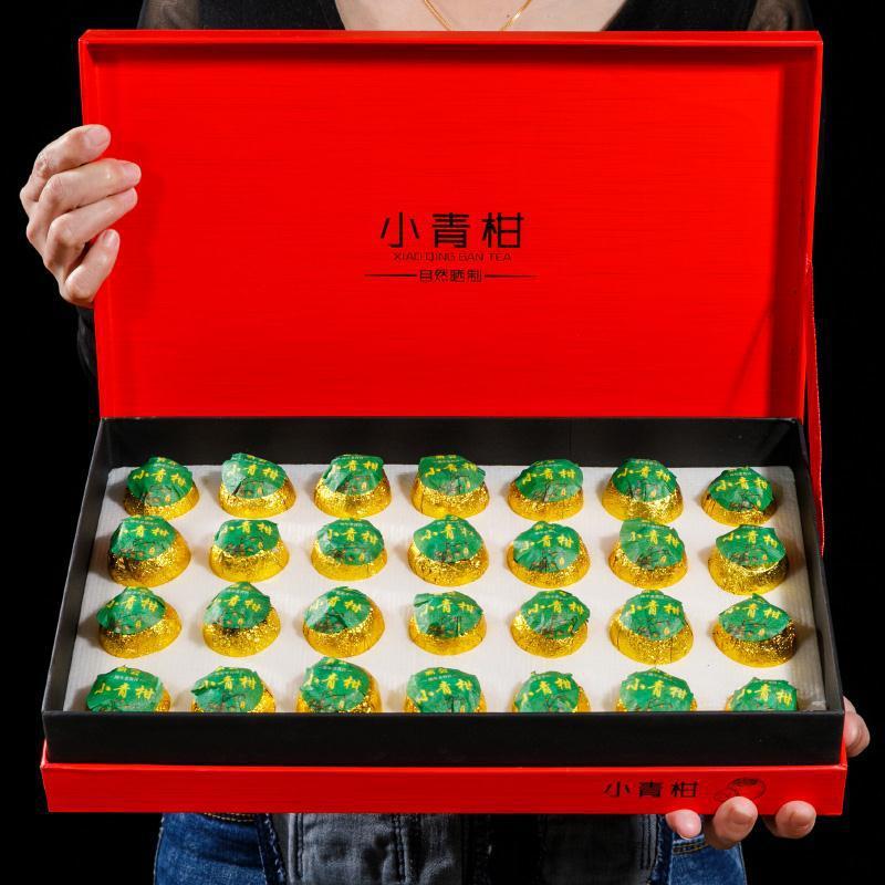 Xiaoqinggan Pu 'er Tea, Palace Pu' er Ripe Tea, Xinhui Xiaoqinggan Tea, Tangpi Pu 'er Tea, New Year gift box