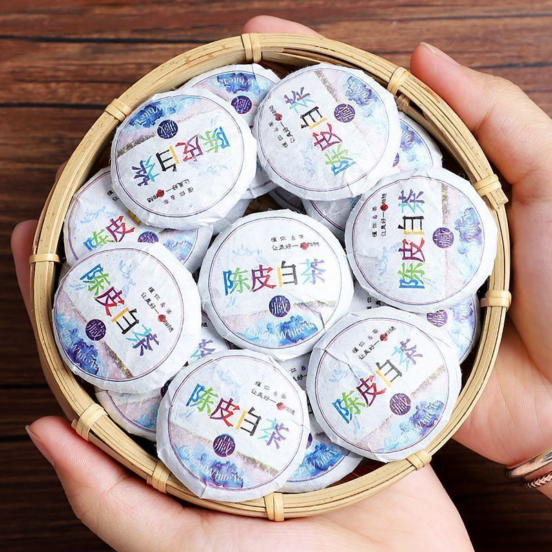 [Fuding White Tea] Hengyun and Chenpi White Tea 10-year-old authentic Chenpi Old White Tea Shoumei Small Tea Cake 250g