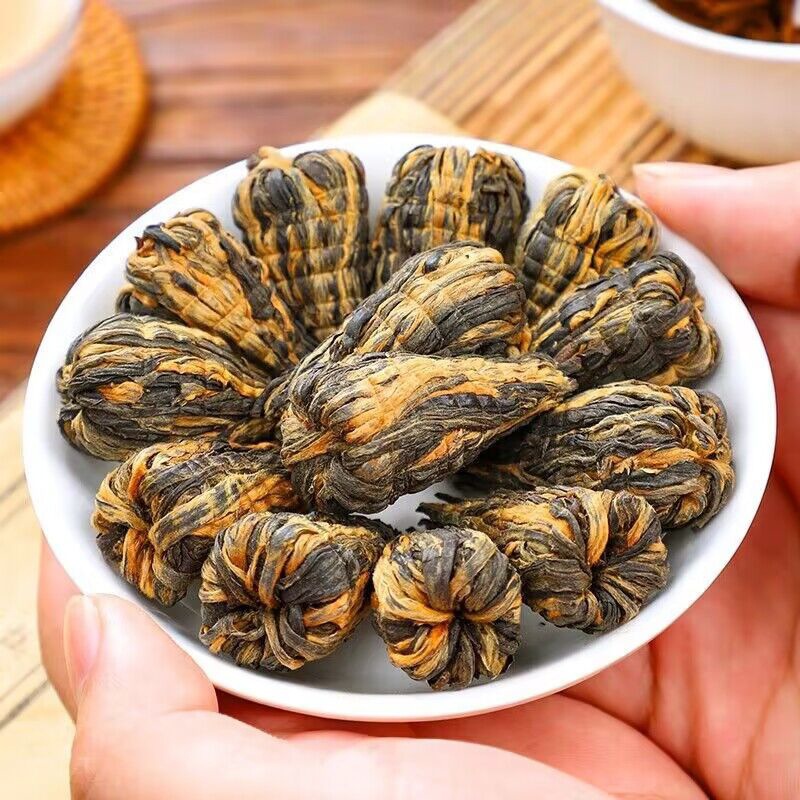 2023 Yunnan Dian Black Tea Premium Fengqing Dian Red Pagoda Black Tea Honey-scented Dian Red Pagoda Gift Bag