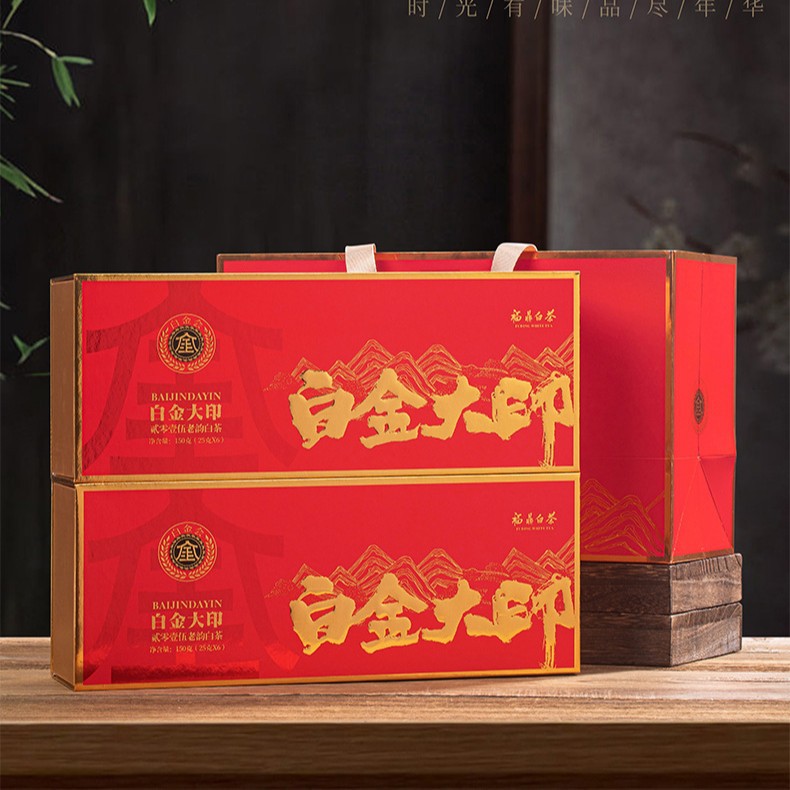 Platinum Dayin, authentic Fuding, old white tea, alpine sun-cured tea, tribute eyebrows, small tea cakes, gift to elders during the festival