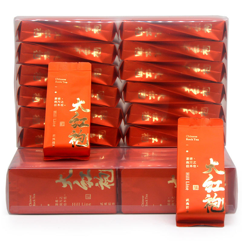 大红袍茶叶 肉桂乌龙茶大盒装送礼自喝茶红茶礼品随手送 包邮批发
