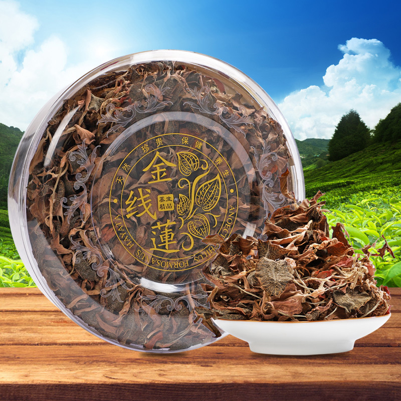 Fujian Nanjing Anoectochilus chinensis dried tea, 50g, under forest planting, one piece, free of postage, Fujian specialty.