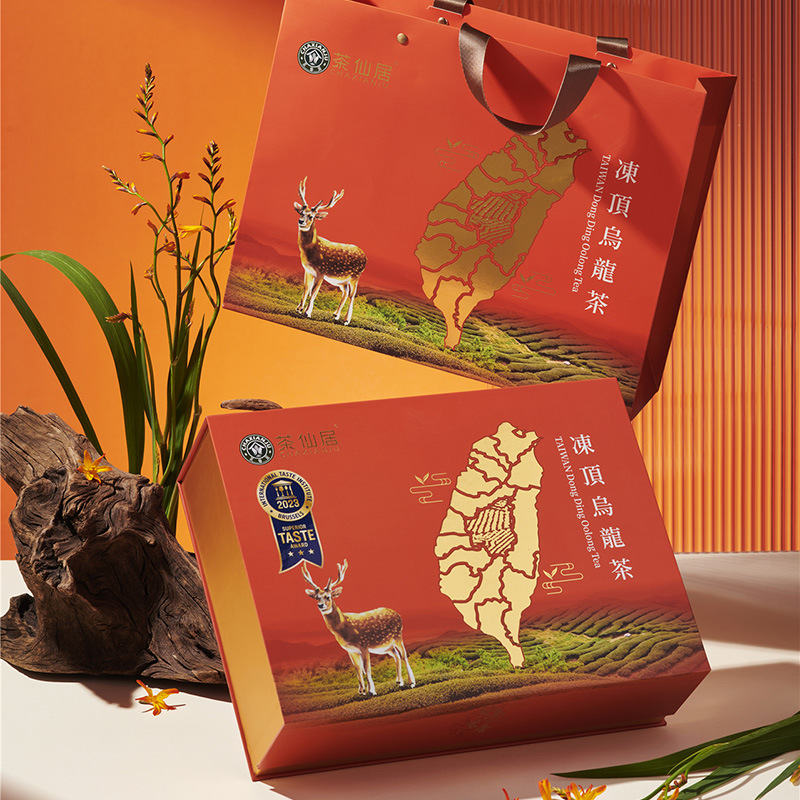 茶仙居冻顶乌龙茶叶浓香醇厚碳培300克礼盒装台湾原装批发新中秋