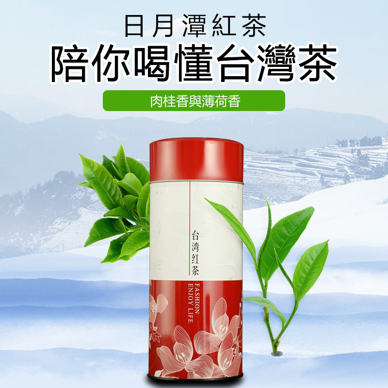 茶仙居 日月潭红茶75g批发台湾原产地红茶厂家直销罐装红茶招代理