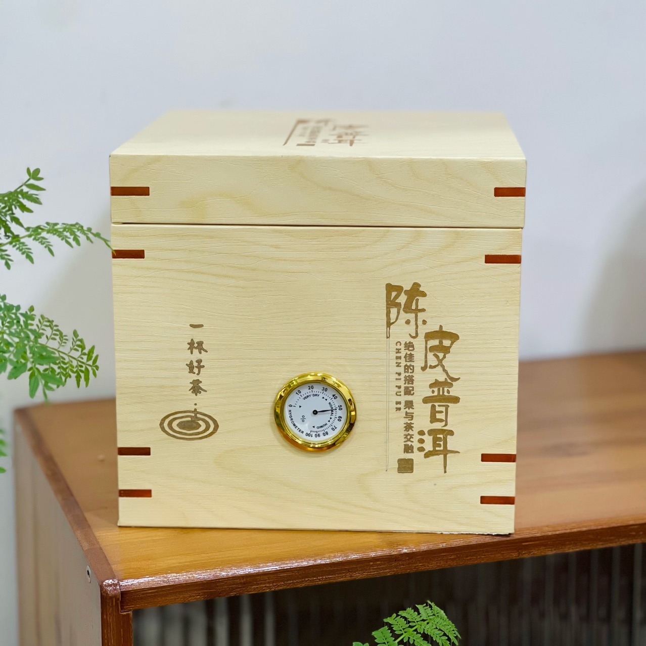 直播批发陈皮普洱茶熟普陈皮➕宫廷普洱完美搭配一盒一斤一件代发