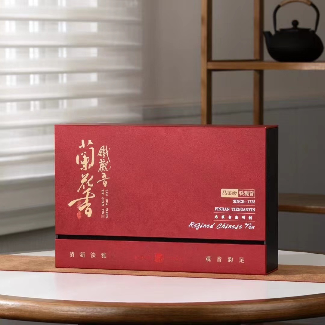 Fujian Anxi Tieguanyin New Tea Orchid Fragrant Alpine Oolong Tea Gift Box from origin wholesale one piece on behalf of generation