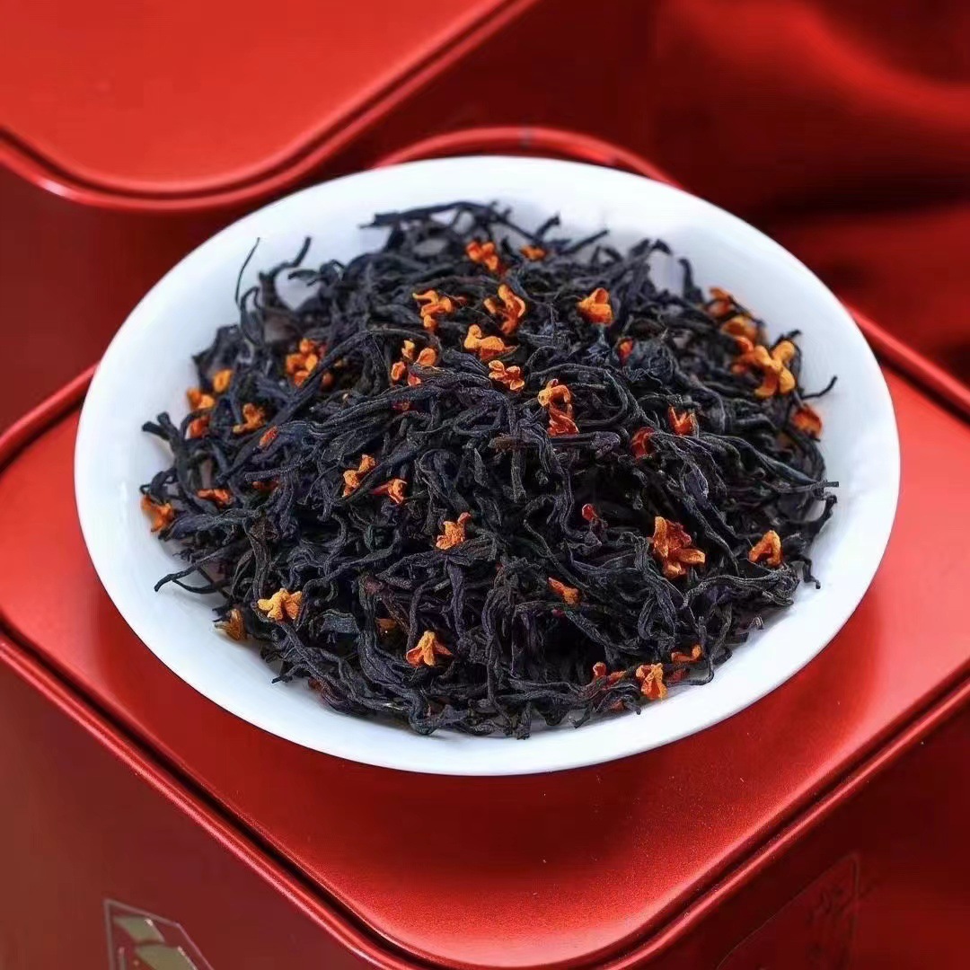 Wholesale osmanthus black tea, loose tea, oolong tea, Zhengshan new tea, small variety, canned, gift box, wholesale on behalf of sale