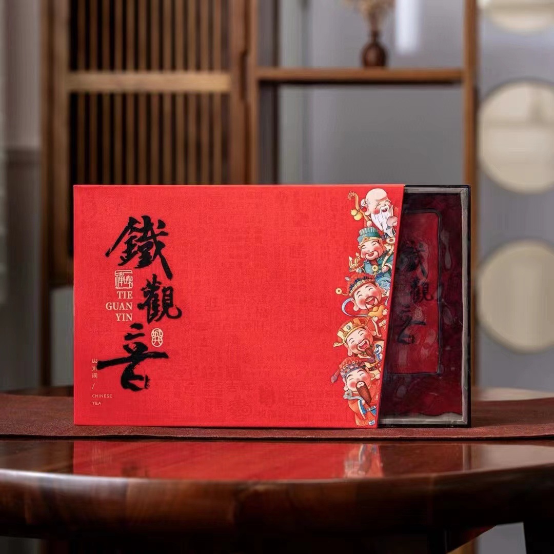Tieguanyin Tea 2024 New Tea, First-class Tieguanyin gift box, New Year's New Year's Eve gift box, 500g