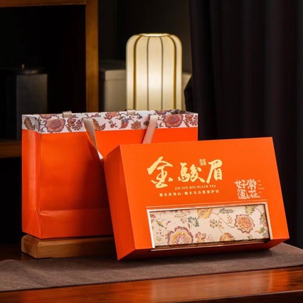 Wuyi Jinjunmei black tea small bubble tea 2024 new tea Tongmu first-class Jinjunmei gift box 250g