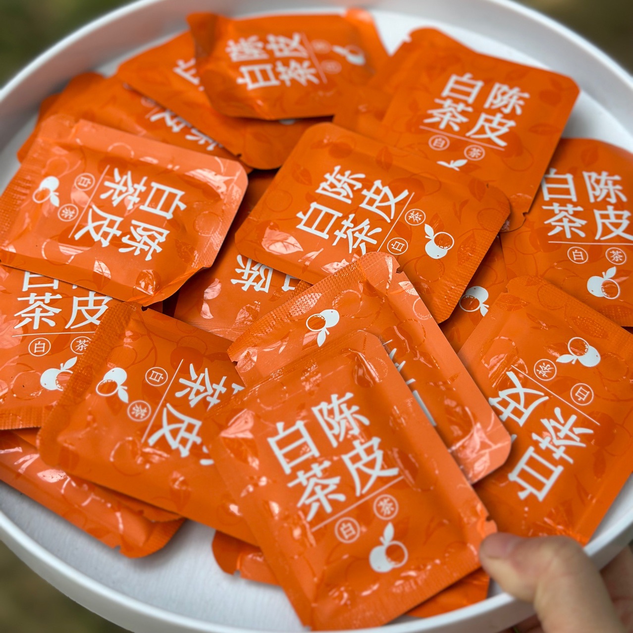 Chenpi white tea small slices white tea independent packaging Xinhui Chenpi old white tea Shoumei cookies manufacturer wholesale