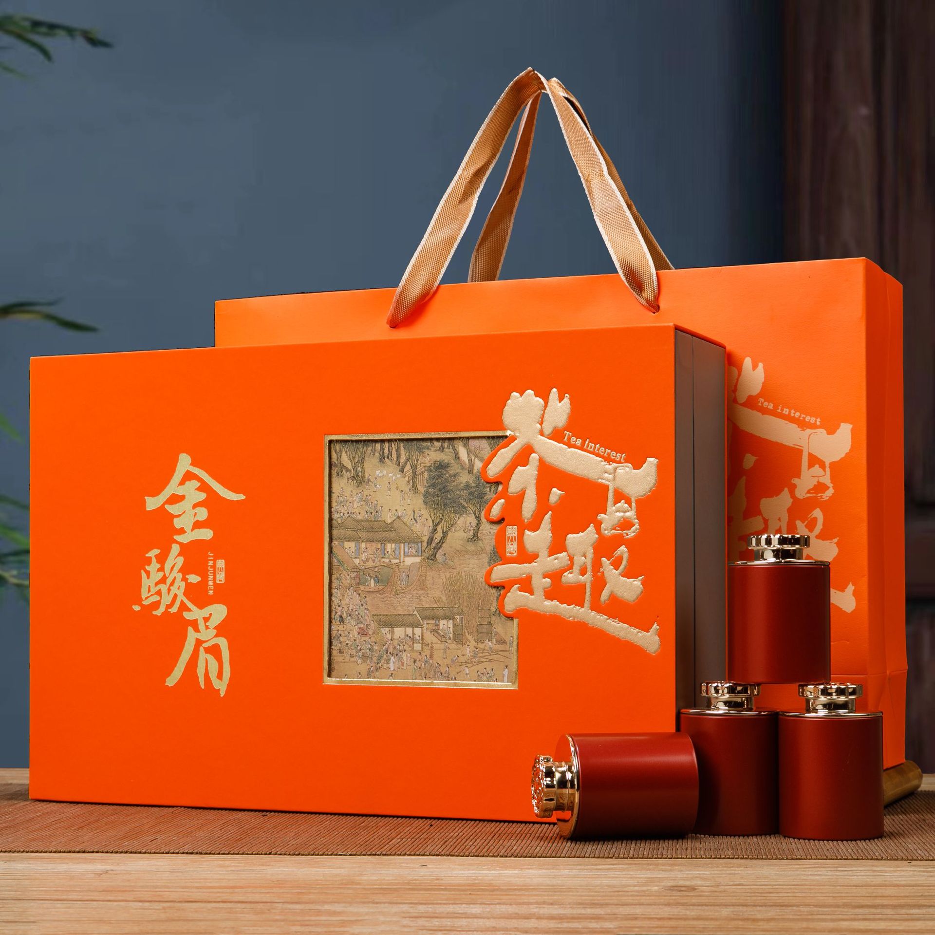 New Jinjunmei small cans black tea Jinjunmei Wuyi Jinjunmei half-catty one item on delivery