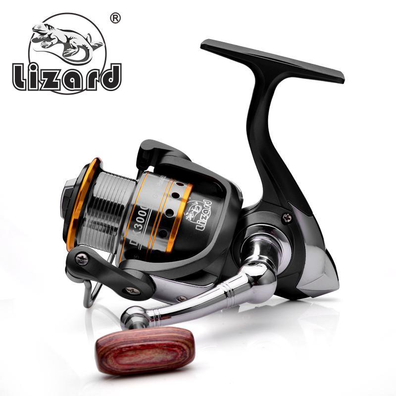 LIZARD11 axis inclined mouth shallow line cup Lu Ya spinning wheel sea pole wheel fishing reel fishing reel