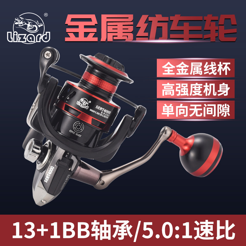 Kemeilong Fishing Gear Factory Home Wholesale Textile Wheel All-metal Pelle-holding One-way Gap-free Port Sea Fishing Boat