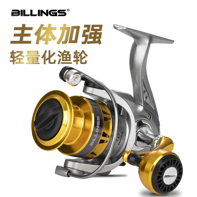 Cross-border metal textile wheels, fishing line wheel, fish wheel, road, Asian wheel, sea fishing, sea pole, anchor, fish wheel, long-range fishing gear line wholesale